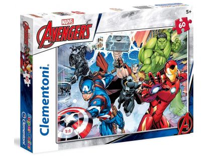 Clementoni Avengers Puzzle Supercolor 60 dílků