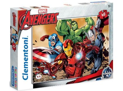 Clementoni Avengers Supercolor Puzzle 60 dílků