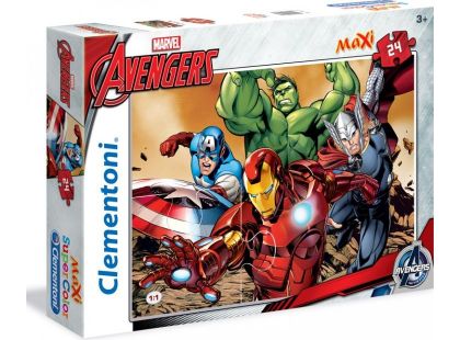 Clementoni Avengers Supercolor Puzzle Maxi 24d