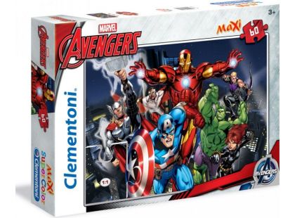Clementoni Avengers Supercolor Puzzle Maxi 60d