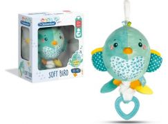 Clementoni Baby Plyšová zvonkohra ptáček
