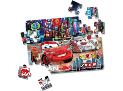 Clementoni Cars Puzzle Supercolor Auta 2x20d