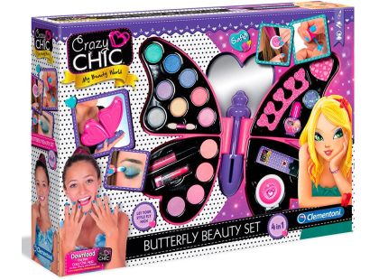 Clementoni CRAZY CHIC Motýl make-up