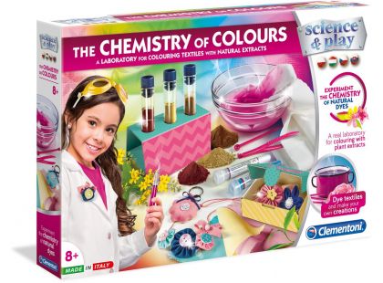 Clementoni Dětská laboratoř Sada barevná chemie