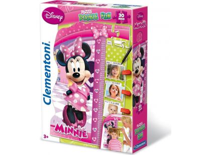 Clementoni Disney Double Fun Puzzle Minnie Maxi 30d