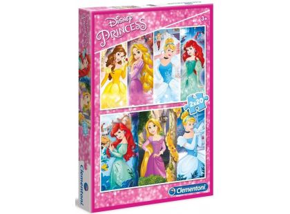 Clementoni Disney Princess Puzzle Princezny 2 x 20 dílků