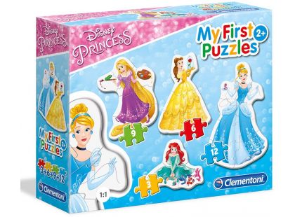 Clementoni Disney Princess Puzzle Princezny 3+6+9+12