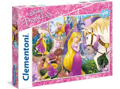 Clementoni Disney Princess Puzzle Supercolor Na Vlásku 250d