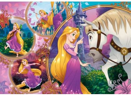 Clementoni Disney Princess Puzzle Supercolor Na Vlásku 250d