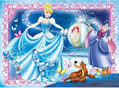 Clementoni Disney Princess Puzzle Supercolor Popelka Maxi 104 dílků