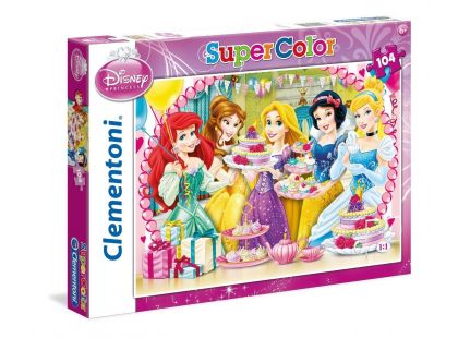 Clementoni Disney Princess Supercolor Puzzle 104d