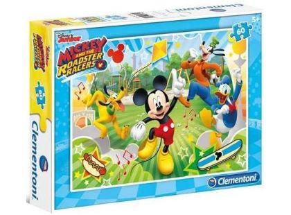 Clementoni Disney Puzzle Mickey závodník 60 dílků