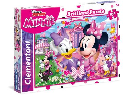 Clementoni Disney Puzzle Minnie Briliant 104 dílků