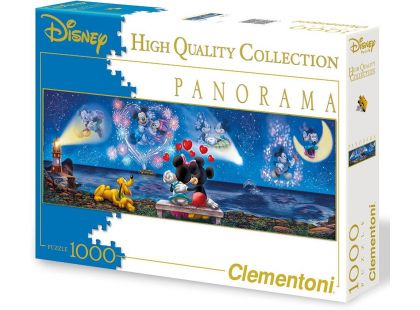 Clementoni Disney Puzzle Panorama Mickey a Minnie 1000d