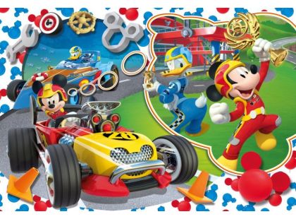 Clementoni Disney Supercolor Maxi Puzzle 30 d Mickey závodník