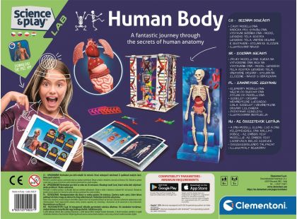 Clementoni Experimentální sada Science & Play - Lidské tělo