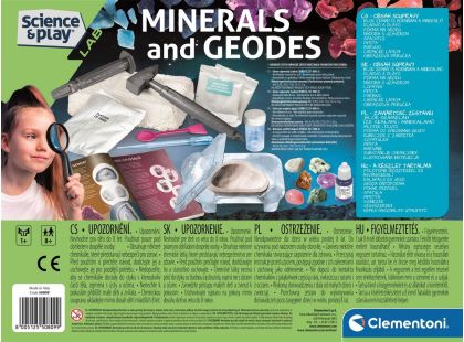 Clementoni Experimentální sada Science & Play - Výroba kamenů a minerálů