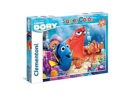 Clementoni Hledá se Dory Supercolor Puzzle 104d