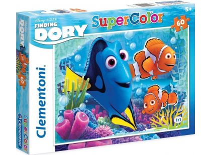 Clementoni Hledá se Dory Supercolor Puzzle 60d