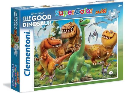 Clementoni Hodný dinosaur Supercolor Puzzle Maxi 24d