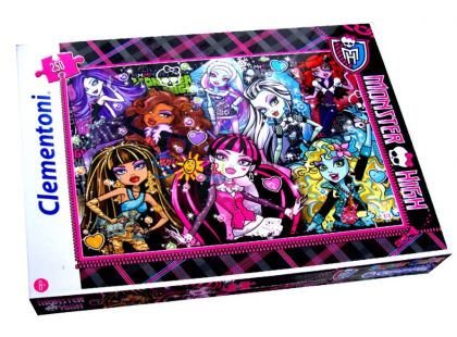 Clementoni Jewels Puzzle 200 dílků, Monster High