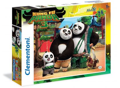 Clementoni Kung Fu Panda 3 Supercolor Puzzle Maxi 24 d