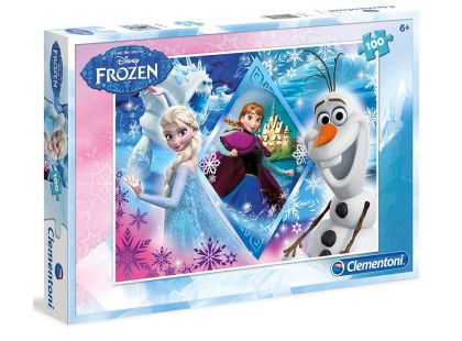 Clementoni Ledové království Puzzle Anna, Elsa, Olaf 100d