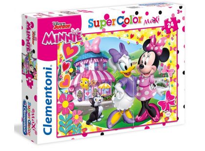 Clementoni Minnie Puzzle Supercolor Maxi 24d