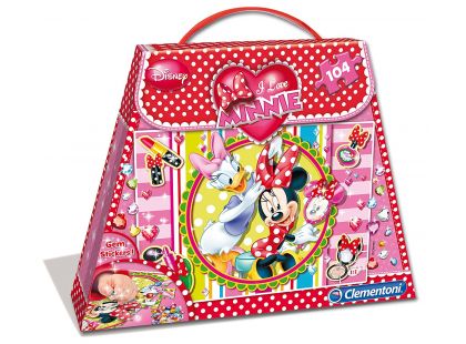 Clementoni Minnie Shoping Bag 104 dílků Minnie a Daisy