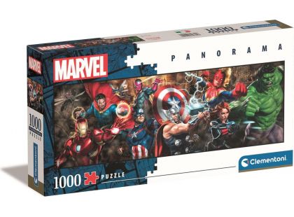 Clementoni Panoramatické Puzzle 1000 dílků Marvel