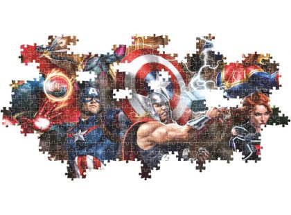 Clementoni Panoramatické Puzzle 1000 dílků Marvel
