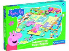 Clementoni Podlahové puzzle s interaktivním perem Prasátko Peppa