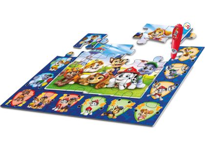 Clementoni Podlahové puzzle s interaktivním perem Tlapková Patrola