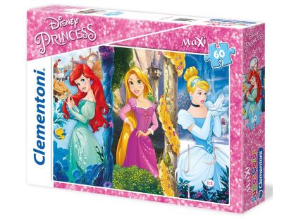 Clementoni Princess Supercolor Puzzle Maxi 60 dílků