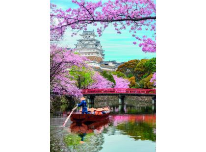 Clementoni puzzle 1000  Hrad Himeji na jaře