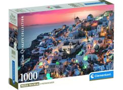 Clementoni puzzle 1000  Odstíny Santorini