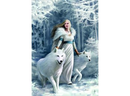 Clementoni puzzle 1000 Anne Stokesová zimní strážci