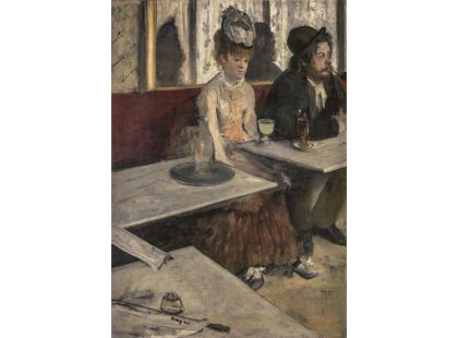 Clementoni Puzzle 1000 dílků Edgar Degas - V kavárně