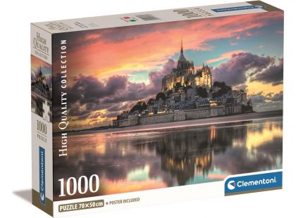 Clementoni Puzzle 1000 dílků Mont Saint-Michel
