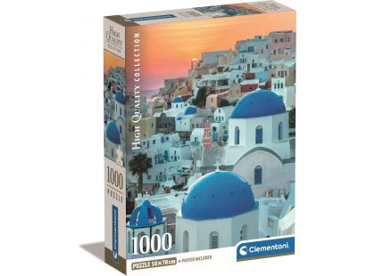 Clementoni Puzzle 1000 dílků Santorini