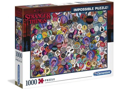 Clementoni Puzzle Stranger things Impossible 1000 dílků