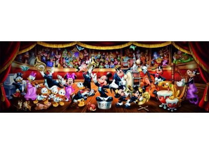 Clementoni puzzle 1000 Panorama Disney Orchestr