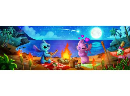 Clementoni puzzle 1000 Panorama Disney Stitch