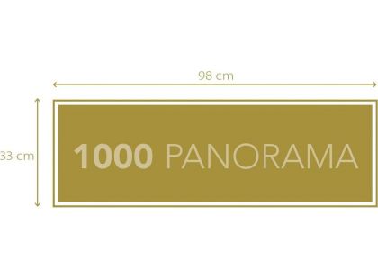 Clementoni Puzzle panorama Friends 1000 dílků