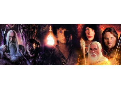 Clementoni puzzle 1000 Panorama Pán prstenů