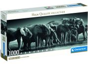 Clementoni puzzle 1000 Panorama Stádo obrů