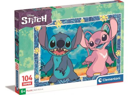 Clementoni Puzzle 104 dílků Disney Lilo a Stitch