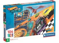 Clementoni Puzzle 104 dílků Hot Wheels