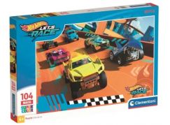 Clementoni Puzzle 104 dílků maxi Hot Wheels