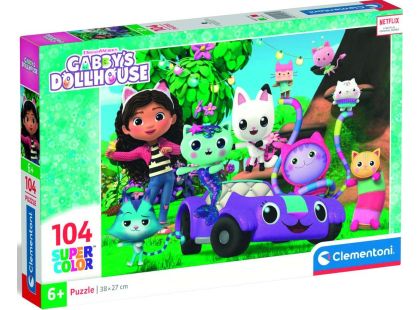 Clementoni puzzle 104 Gábinin kouzelný dům